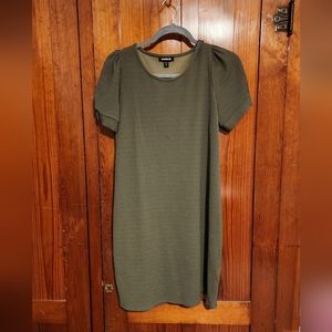 Express Green Short Dress